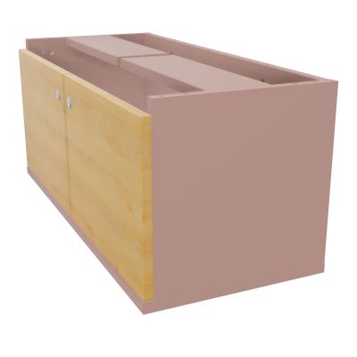 JAMES BLOC MELA AVEC 2 PORTES MELA L82,5 H35,5 P36 CM   R8 R5