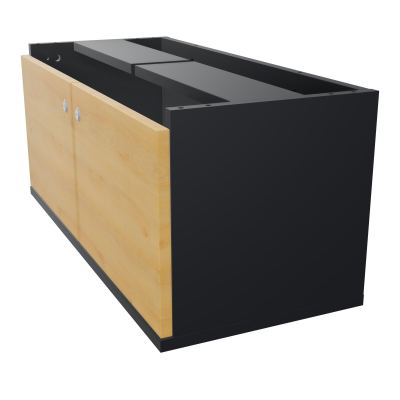 JAMES BLOC MELA AVEC 2 PORTES MELA L82,5 H35,5 P36 CM   R9 R5