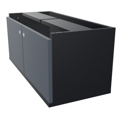 JAMES BLOC MELA AVEC 2 PORTES MELA L82,5 H35,5 P36 CM   R9 R6