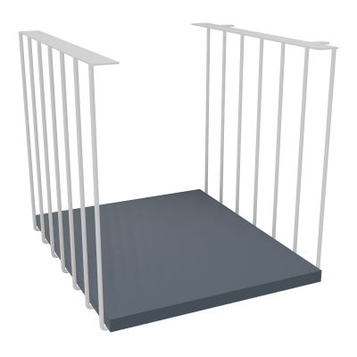 JAMES CUBE FILAIRE METAL L.36 H.36,3 P.41 CM AVEC TABLETTE MELA   SD R6