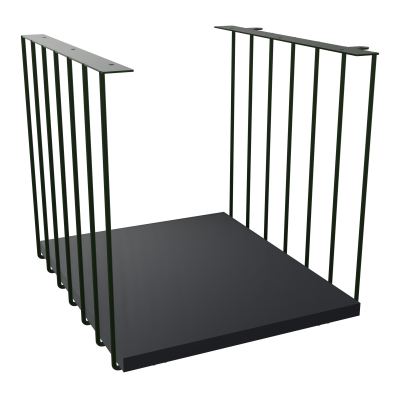 JAMES CUBE FILAIRE METAL L.36 H.36,3 P.41 CM AVEC TABLETTE MELA   ST R9