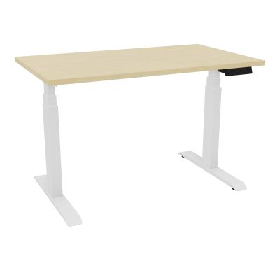 AXEL 2 BUREAU RECT 120X70 PPOBT - MOTORISE - 4 UTILLISATEURS x 2 MEM + USB    N8 SO