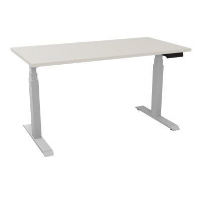 AXEL 2 BUREAU RECT 140X70 PPOBT - MOTORISE - 4 UTILISATEURS  x 2 MEM + USB N5 Z4