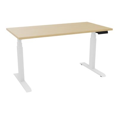AXEL 2 BUREAU RECT 140X70 PPOBT - MOTORISE - 4 UTILISATEURS  x 2 MEM + USB R1 SO