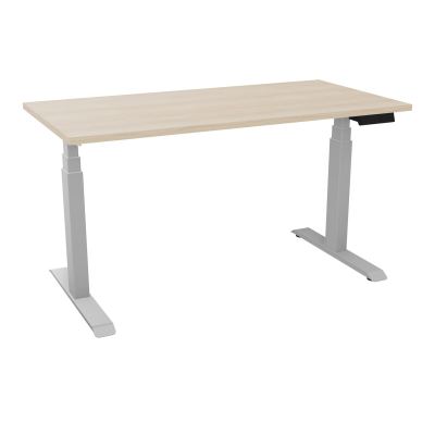 AXEL 2 BUREAU RECT 140X70 PPOBT - MOTORISE - 4 UTILISATEURS  x 2 MEM + USB RZ Z4