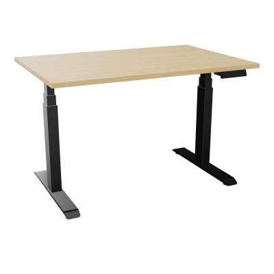 AXEL 2 BUREAU RECT. L120XP80 PP OBT -MOTORISE - 4 UTILISATEURS  x 2 MEM + USB R1 SG