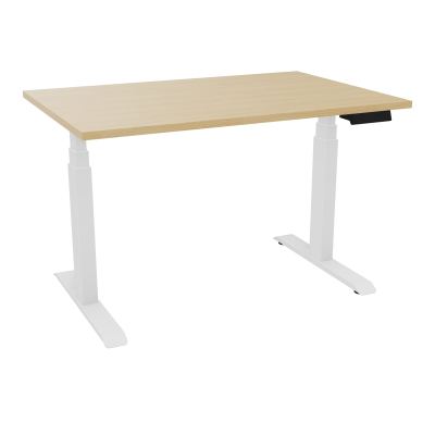 AXEL 2 BUREAU RECT. L120XP80 PP OBT -MOTORISE - 4 UTILISATEURS  x 2 MEM + USB R1 SO