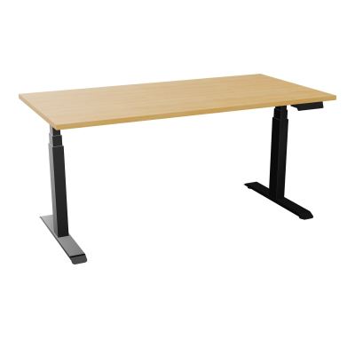 AXEL 2 BUREAU RECT. L160XP80PP OBT -MOTORISE - 4 UTILISATEURS  x 2 MEM + USB R5 SG