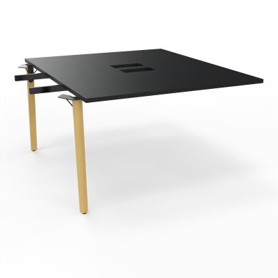 ROBIN T SUI MONOPLATEAU L120P142 DECOUPE 2XTRAPPES SIMPLE ACCES 2XPIEDS PLATINE INTERM H
