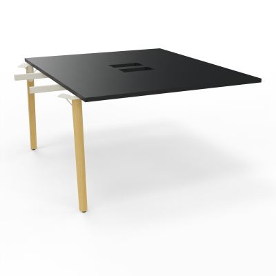 ROBIN T SUI MONOPLATEAU L120P142 DECOUPE 2XTRAPPES SIMPLE ACCES 2XPIEDS PLATINE INTERM H