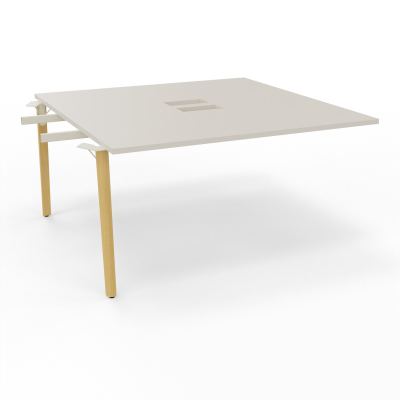 ROBIN T SUI MONOPLATEAU L140P142 DECOUPE 2XTRAPPES SIMPLE ACCES 2XPIEDS PLATINE INTERM H