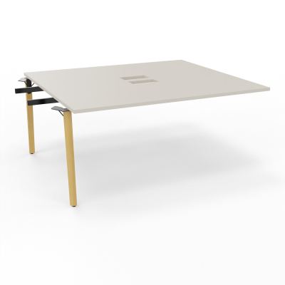 ROBIN T SUI MONOPLATEAU L160P142 DECOUPE 2XTRAPPES SIMPLE ACCES 2XPIEDS PLATINE INTERM H