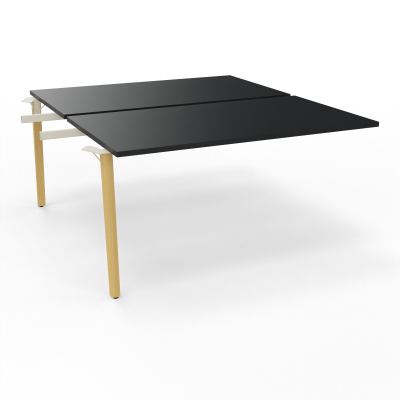 ROBIN T SUI DOUBLE PLT 2X80 X L140 P165 PRE-PERCE OBT 4XPIEDS PLATINE EXTREM HETRE/METAL