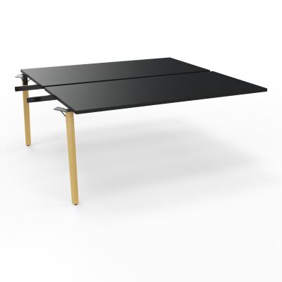ROBIN T SUI DOUBLE PLT 2X80 X L160 P165 PRE-PERCE OBT 4XPIEDS PLATINE EXTREM HETRE/METAL
