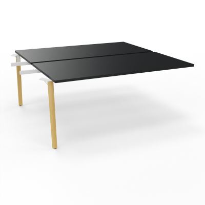 ROBIN T SUI DOUBLE PLT 2X80 X L160 P165 PRE-PERCE OBT 4XPIEDS PLATINE EXTREM HETRE/METAL