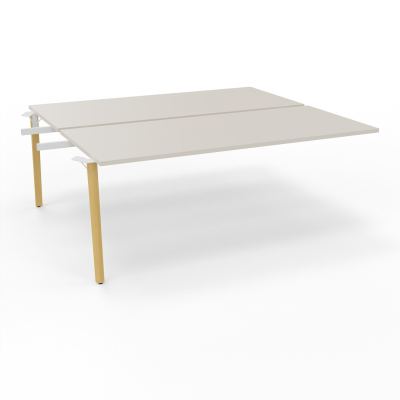 ROBIN T SUI DOUBLE PLT 2X80 X L180 P165 PRE-PERCE OBT 4XPIEDS PLATINE EXTREM HETRE/METAL