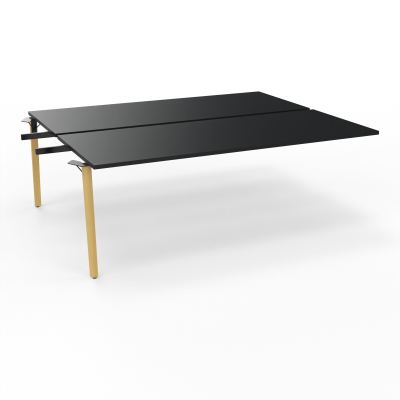 ROBIN T SUI DOUBLE PLT 2X80 X L200 P165 PRE-PERCE OBT 4XPIEDS PLATINE EXTREM HETRE/METAL