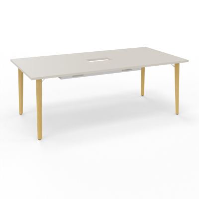 ROBIN TABLE REU.H73,5 L200XP100 PERCE TRAPPE CENTRALE DOUBLE ACCES + GOUL DOUBLE N5 SO MS