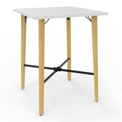 ROBIN TABLE REU.H104,5 L80X80 CM PRE PERCE OBT AU CENTRE MG SG MS