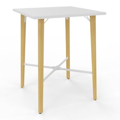 ROBIN TABLE REU.H104,5 L80X80 CM PRE PERCE OBT AU CENTRE MG SO MS
