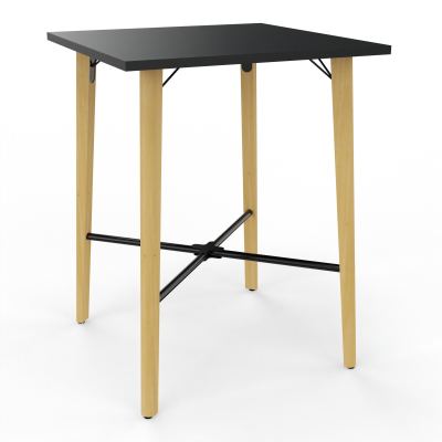 ROBIN TABLE REU.H104,5 L80X80 CM PRE PERCE OBT AU CENTRE R9 SG MS
