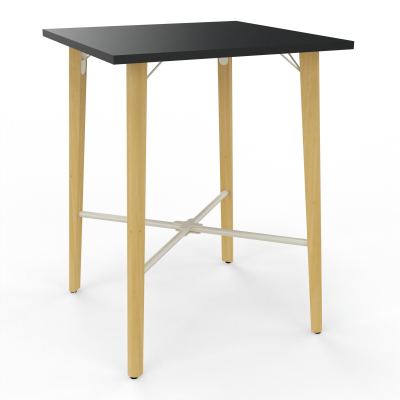 ROBIN TABLE REU.H104,5 L80X80 CM PRE PERCE OBT AU CENTRE R9 ZC MS