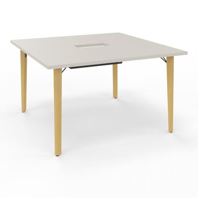 ROBIN TABLE REU. H73,5 L120XP120 PERCE TRAPPE CENTRALE DOUBLE ACCES + GOUL DOUBLE N5 SG M