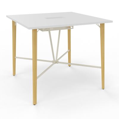 ROBIN TABLE REU. H104,5 L120XP120 PERCE TRAPPE CENTRALE DOUBLE ACCES + GOUL DOUBLE MG ZC