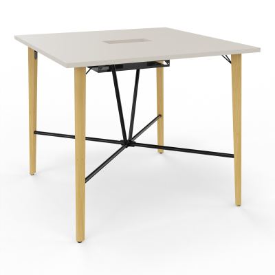 ROBIN TABLE REU. H104,5 L120XP120 PERCE TRAPPE CENTRALE DOUBLE ACCES + GOUL DOUBLE N5 SG