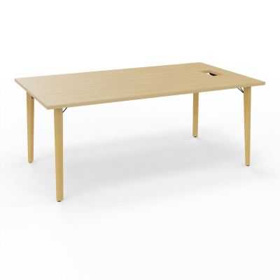 ROBIN T RECT L180xP100 PERCETRAPPE LATERALE SIMPLE ACCES PIED HETRE/METAL+GOULOTTE R1 SG