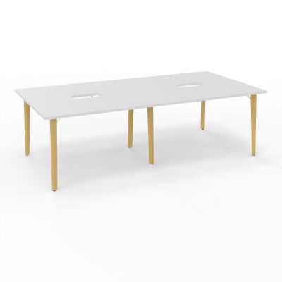 ROBIN TABLE REU.8P H73,5 L240XP120 PRE PERCE TRAPPE DOUBLE ACCES MG SO MS