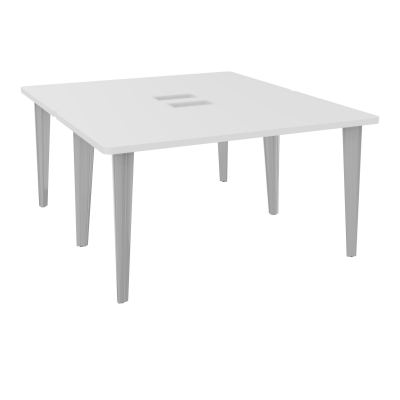 2 BUREAUX RECT L140XP160 PERCES POUR TRAPPE MG SUR PIET FX DONT 2 ELECTRS SA + GOULOTTE M