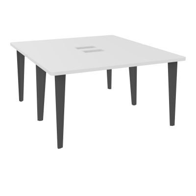 2 BUREAUX RECT L140XP160 PERCES POUR TRAPPE MG SUR PIET FX DONT 2 ELECTRS SC + GOULOTTE M