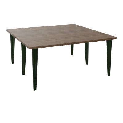 2 BUREAUX RECT L160XP160 PREPERCES  SUR PIET FX  + GOULOTTE N6 ST