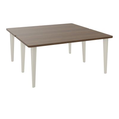 2 BUREAUX RECT L160XP160 PREPERCES  SUR PIET FX  + GOULOTTE N6 ZC