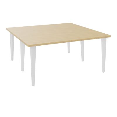 2 BUREAUX RECT L160XP160 PRE PERCES  SUR PIET FX  + GOULOTTE R1 SO