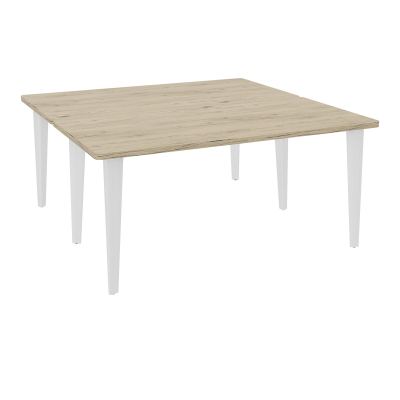 2 BUREAUX RECT L160XP160 PREPERCES  SUR PIET FX  + GOULOTTE R3 SO