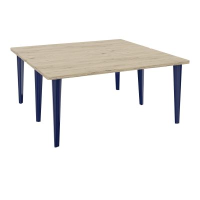 2 BUREAUX RECT L160XP160 PREPERCES  SUR PIET FX  + GOULOTTE R3 X4