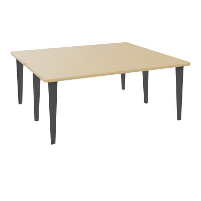 2 BUREAUX RECT L180XP160 PREPERCES  SUR PIET FX  +  GOULOTTE METAL R1 SC