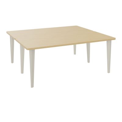 2 BUREAUX RECT L180XP160 PREPERCES  SUR PIET FX  +  GOULOTTE METAL R1 ZC