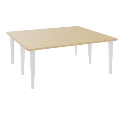 2 BUREAUX RECT L180XP160 PREPERCES  SUR PIET FX  +  GOULOTTE METAL R1 ZO