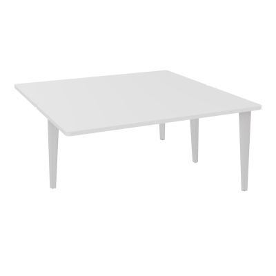 4L BUREAUX PIEDS PARTAGES POLE 2 SUIVANT L160XP160CM PRE PERCE OBT PIED FX MG SD