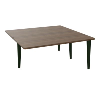 4L BUREAUX PIEDS PARTAGES POLE 2 SUIVANT L160XP160CM PRE PERCE OBT PIED FX N6 ST