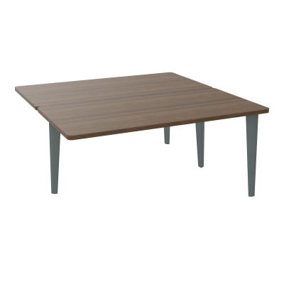 4L BUREAUX PIEDS PARTAGES POLE 2 SUIVANT L160XP160CM PRE PERCE OBT PIED FX N6 SU