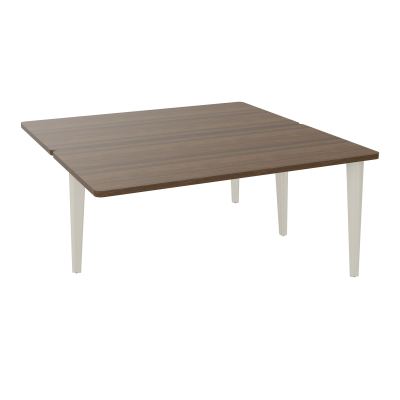 4L BUREAUX PIEDS PARTAGES POLE 2 SUIVANT L160XP160CM PRE PERCE OBT PIED FX N6 ZC