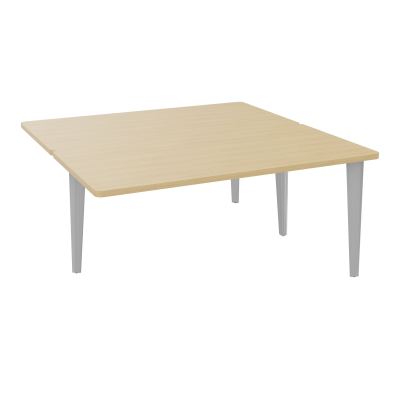 4L BUREAUX PIEDS PARTAGES POLE 2 SUIVANT L160XP160CM PRE PERCE OBT PIED FX R1 SA