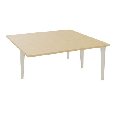 4L BUREAUX PIEDS PARTAGES POLE 2 SUIVANT L160XP160CM PRE PERCE OBT PIED FX R1 ZC