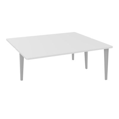 4L BUREAUX PIEDS PARTAGES POLE 2 SUIVANT L180XP160CM PRE PERCE OBT PIED FX MG SA