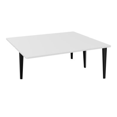 4L BUREAUX PIEDS PARTAGES POLE 2 SUIVANT L180XP160CM PRE PERCE OBT PIED FX MG SG