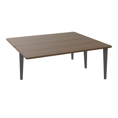 4L BUREAUX PIEDS PARTAGES POLE 2 SUIVANT L180XP160CM PRE PERCE OBT PIED FX N6 SC